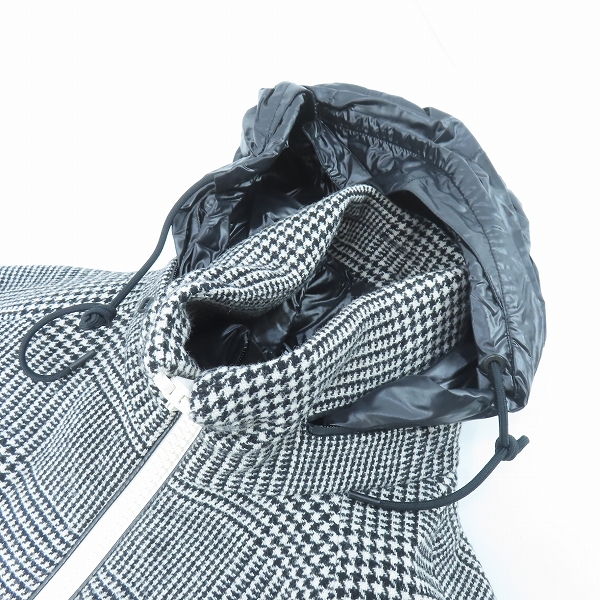 実際に弊社で買取させて頂いた【JPタグ】MONCLER/モンクレール BLIN グレンチェック ダウンジャケット E20914182785 57643 2 の画像 8枚目