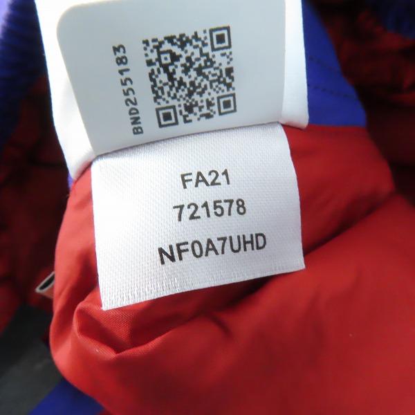 実際に弊社で買取させて頂いた【JPタグ/未使用】GUCCI × THE NORTH FACE/グッチ×ノースフェイス ナイロントラックパンツ 663766/NF0A7UHD/Mの画像 6枚目