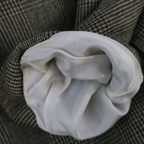 実際に弊社で買取させて頂いたBurberrys/バーバリーズ 千鳥格子 ダブル ジャケット スカート セットアップ 40/42の画像 8枚目