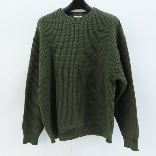 実際に弊社で買取させて頂いたCALEE/キャリー ウール混 ニット/セーター カーキ /M