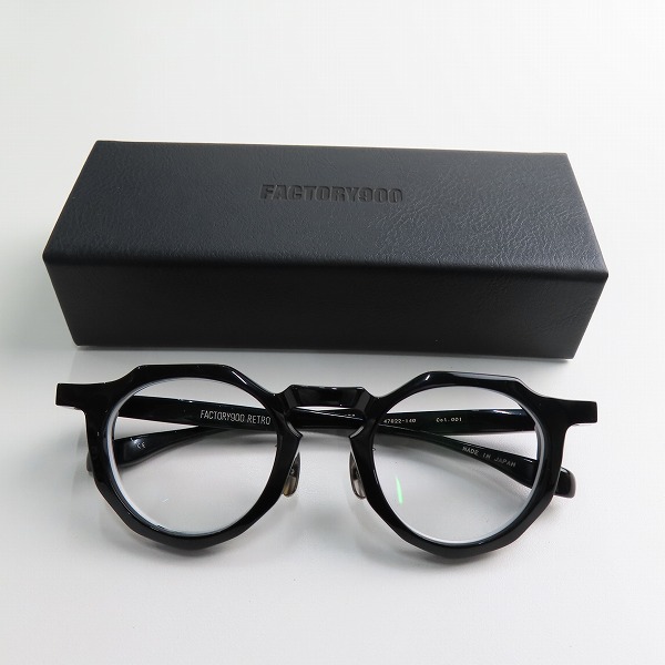 実際に弊社で買取させて頂いたFACTORY900 RETRO/ファクトリー900 レトロ クラウンパント 度入り メガネフレーム/アイウェア RF-038の画像 8枚目