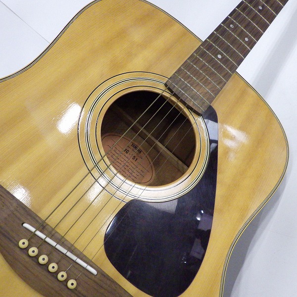 実際に弊社で買取させて頂いた★【難有り】YAMAHA/ヤマハ FG-151 オレンジラベル アコースティックギター/アコギ 日本製 ソフトケース付の画像 5枚目