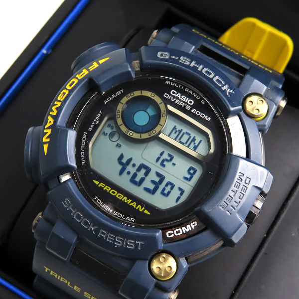 実際に弊社で買取させて頂いたG-SHOCK/Gショック フロッグマン マスターインネイビーブルー/GWF-D1000NV-2JF