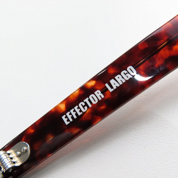 実際に弊社で買取させて頂いたEFFECTOR/エフェクター LARGO/ラルゴ ハーフリム 度入り メガネフレーム/アイウェアの画像 5枚目