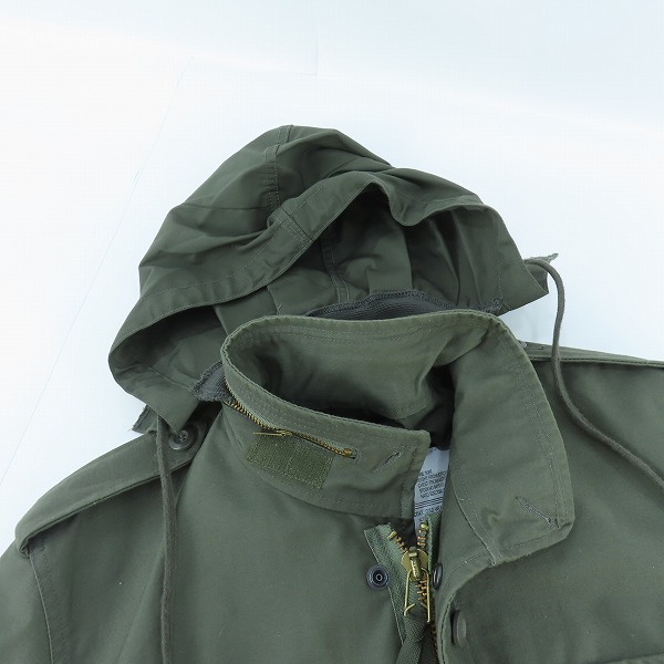 実際に弊社で買取させて頂いたALPHA INDUSTRIES/アルファ インダストリーズ M-65 フィールドジャケット 2053-021 XLの画像 6枚目