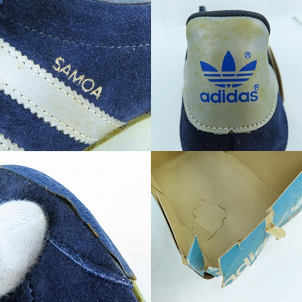 実際に弊社で買取させて頂いたadidas/アディダス SAMOA 日本製/ヴィンテージ スニーカー 6.5の画像 7枚目