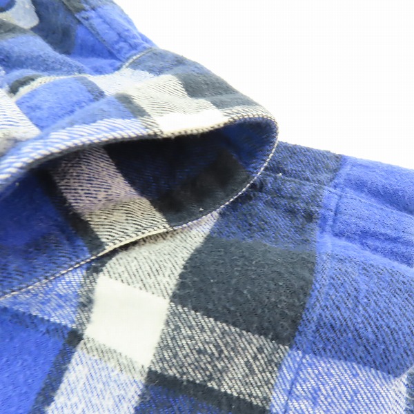 実際に弊社で買取させて頂いたWTAPS/ダブルタップス UNION L/S チェック ネルシャツ 141GWDT-SHM04/Mの画像 7枚目