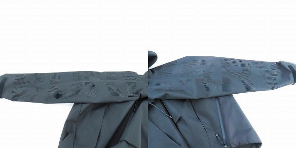実際に弊社で買取させて頂いたBURBERRY/バーバリー パンチングロゴ マウンテンパーカー Lの画像 7枚目