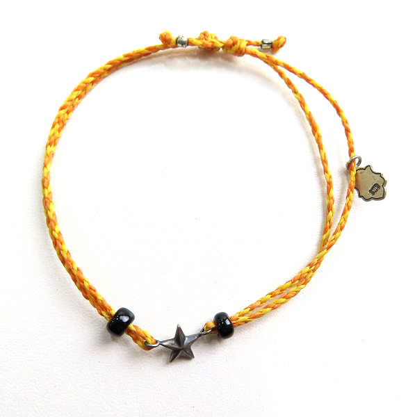 実際に弊社で買取させて頂いた(2)AMP JAPAN/アンプジャパン スター ブレスレット イエローの画像 2枚目