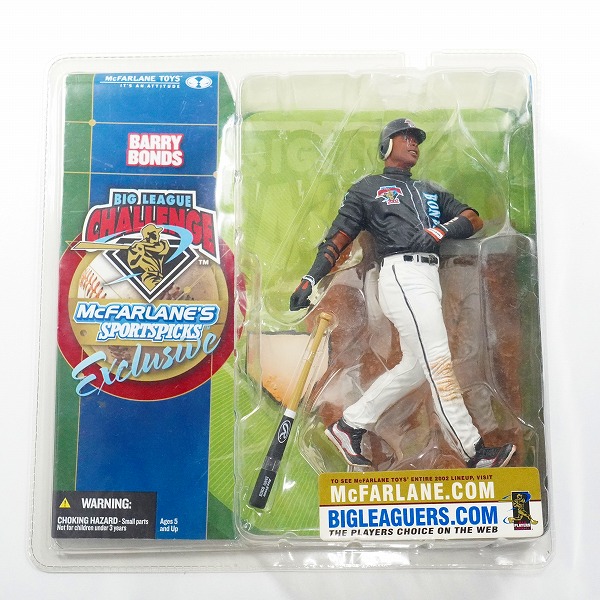 実際に弊社で買取させて頂いた【未開封】McFARLANE TOYS/マクファーレントイズ ビッグリーグチャレンジ BARRY BONDS バリー・ボンズ フィギュア