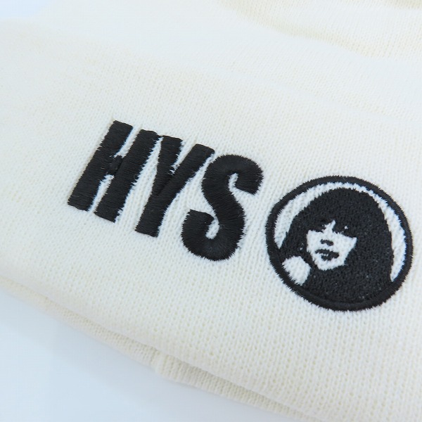 実際に弊社で買取させて頂いた【未使用】HYSTERIC GLAMOUR/ヒステリックグラマー ニット 帽子 HYS/FREEの画像 5枚目