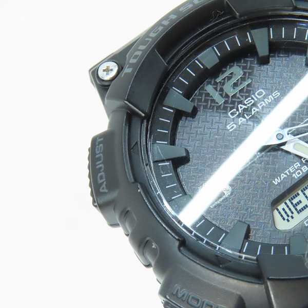 実際に弊社で買取させて頂いたCASIO Collection/カシオコレクション タフソーラー デジアナ 腕時計 AQ-S810W-1A2JHの画像 5枚目
