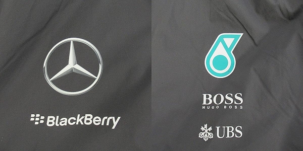 実際に弊社で買取させて頂いたHUGO BOSS×Mercedes-Benz/ヒューゴボス×メルセデスベンツ AMG PETRONAS ジャケット XLの画像 7枚目