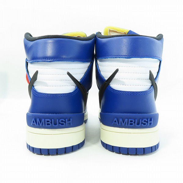 実際に弊社で買取させて頂いたNIKE×AMBUSH/ナイキ×アンブッシュ DUNK HIGH DEEP ROYAL/ダンクハイ ディープロイヤル CU7544-400/26.5の画像 1枚目