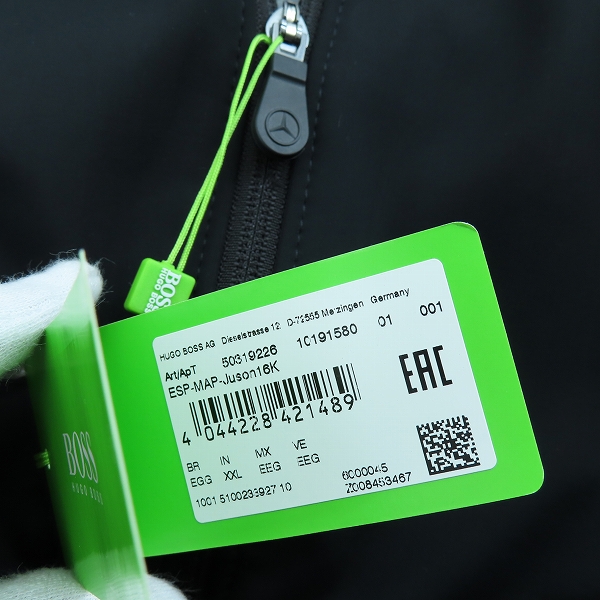 実際に弊社で買取させて頂いた【未使用】HUGO BOSS×Mercedes-Benz/ヒューゴボス×メルセデスベンツ AMG PETRONAS ジャケット /XXLの画像 6枚目