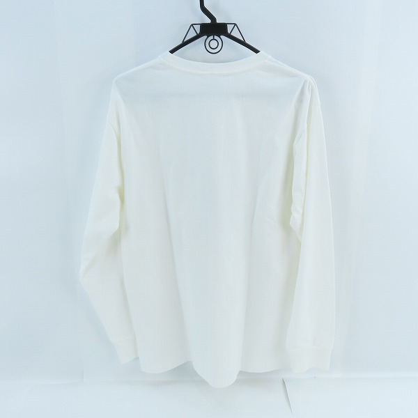 実際に弊社で買取させて頂いたA BATHING APE/アベイシングエイプ カレッジ ロゴ プリント 長袖 Tシャツ/XLの画像 1枚目