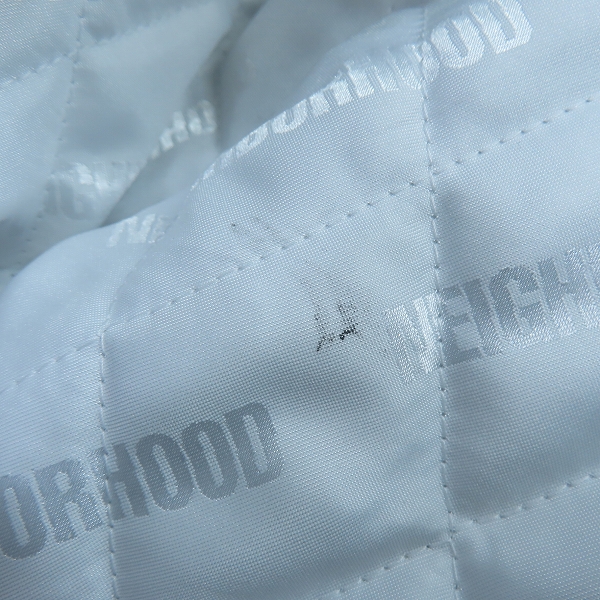 実際に弊社で買取させて頂いたNEIGHBORHOOD/ネイバーフッド ロゴ パッチ 刺繍 ブルゾン/ジップアップジャケット 232SPNH-JKM02/Lの画像 5枚目