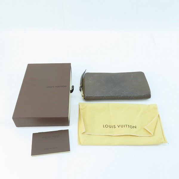 実際に弊社で買取させて頂いたLOUIS VUITTON/ルイヴィトン モノグラム アンプラント ポルトフォイユスクレット ロン ウォレット M93436の画像 9枚目