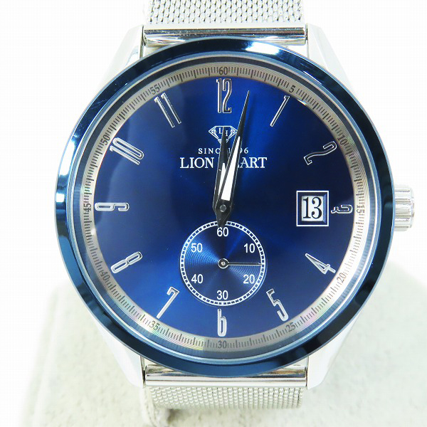 実際に弊社で買取させて頂いたLION HEAT/ライオンハート メタルバンド 腕時計 LHW103【動作未確認】