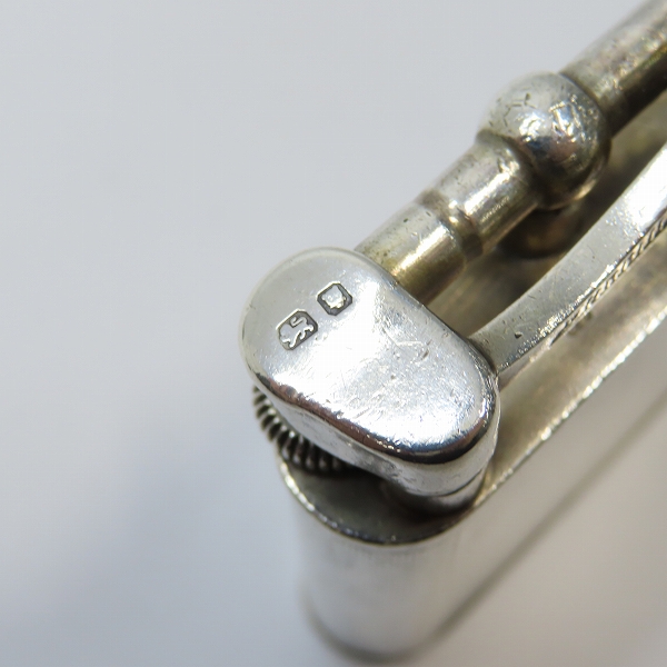 実際に弊社で買取させて頂いたdunhill/ダンヒル スターリングシルバー ハンマー式ライター イングランド製 オイルライターの画像 6枚目