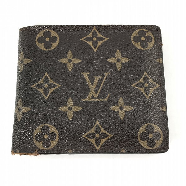 実際に弊社で買取させて頂いたLOUIS VUITTON/ルイヴィトン モノグラム 二つ折り財布/札入れ T7592