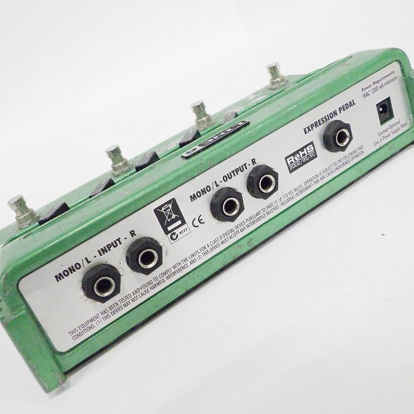 実際に弊社で買取させて頂いた【使用感有り】Line6/ライン6 DL4 Delay Modeler ディレイエフェクトモデラー＆ペダル エフェクター アダプター付の画像 5枚目