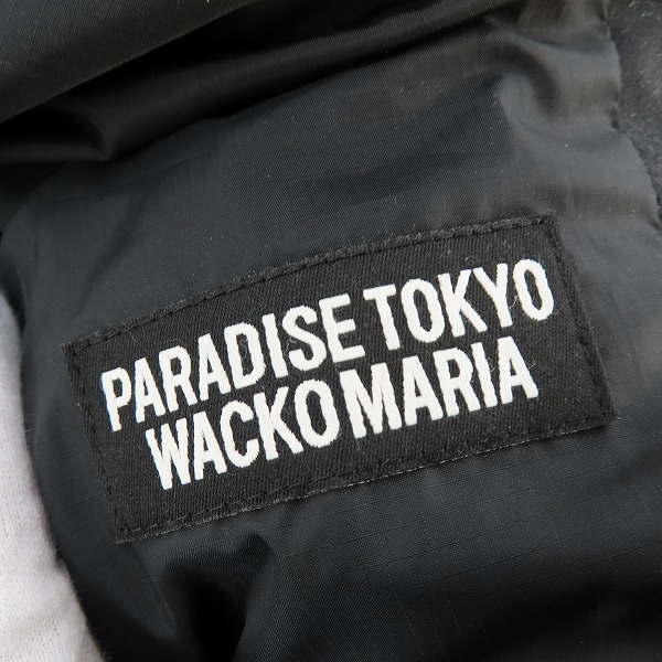 実際に弊社で買取させて頂いたWACKO MARIA/ワコマリア GUILTY PARTIES フーディー ダウンジャケット Mの画像 3枚目