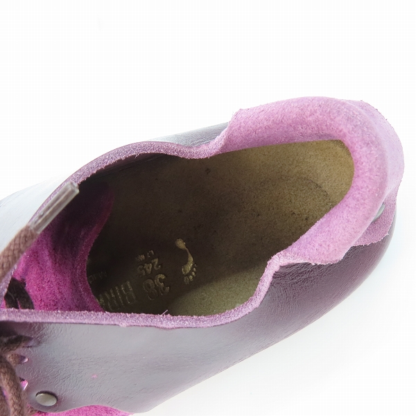 実際に弊社で買取させて頂いた【ジャンク】BIRKEN STOCK/ビルケンシュトック MONTANA/モンタナ レザーシューズ 24.5の画像 4枚目