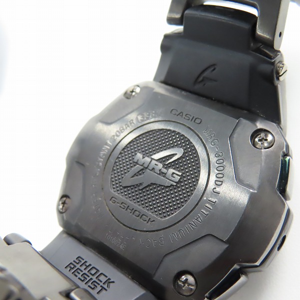 実際に弊社で買取させて頂いたG-SHOCK/Gショック MR-G 電波/ソーラー メタルバンド/MRG-3000DJ-1AJFの画像 4枚目