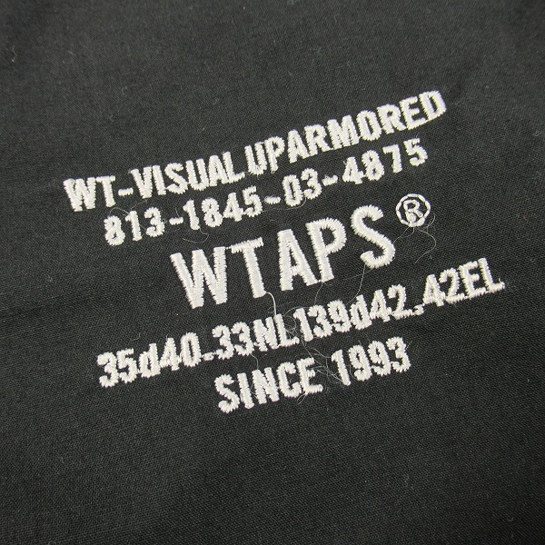 実際に弊社で買取させて頂いたWTAPS/ダブルタップス DESIGN SS 03 TEE COPO ポケットTシャツ 172ATDT-CSM04/Mの画像 8枚目