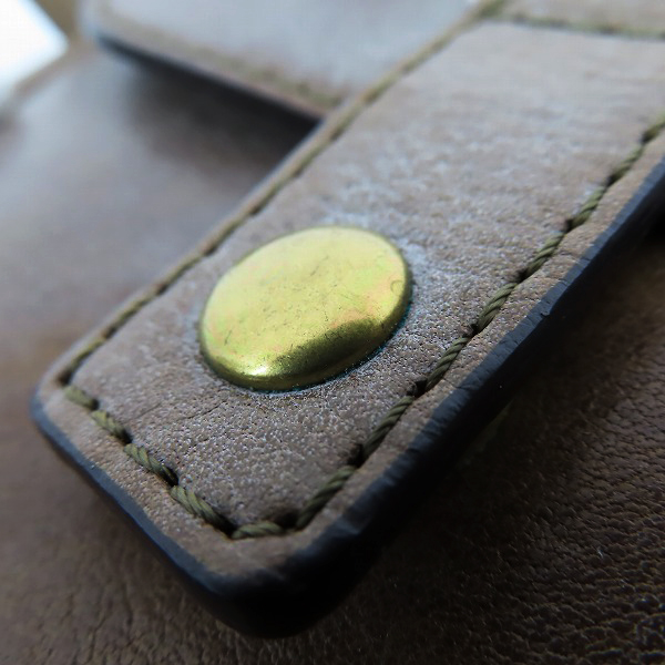 実際に弊社で買取させて頂いた土屋鞄 ガジェットビッグポケット Gadget ウエストバッグ ポーチ ウエストポーチの画像 5枚目