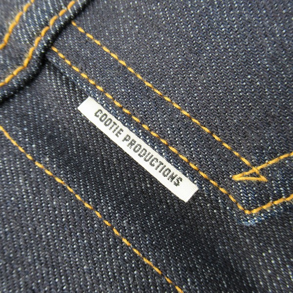 実際に弊社で買取させて頂いたCOOTIE PRODUCTIONS/クーティープロダクションズ 3rd type denim jacket/デニム ジャケット/Lの画像 3枚目