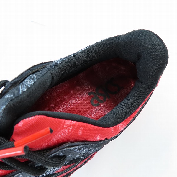 実際に弊社で買取させて頂いたAH MURDERZ/ア ムーダーズ×atomos/アトモス×asics/アシックス Red Spider GEL-LYTE III OG スニーカー 1201A854-001/26.0の画像 4枚目