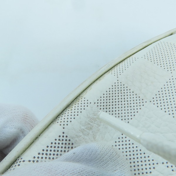 実際に弊社で買取させて頂いたLOUIS VUITTON ルイ ヴィトン スニーカー ルクセンブルグライン ダミエ LD0260/9の画像 6枚目