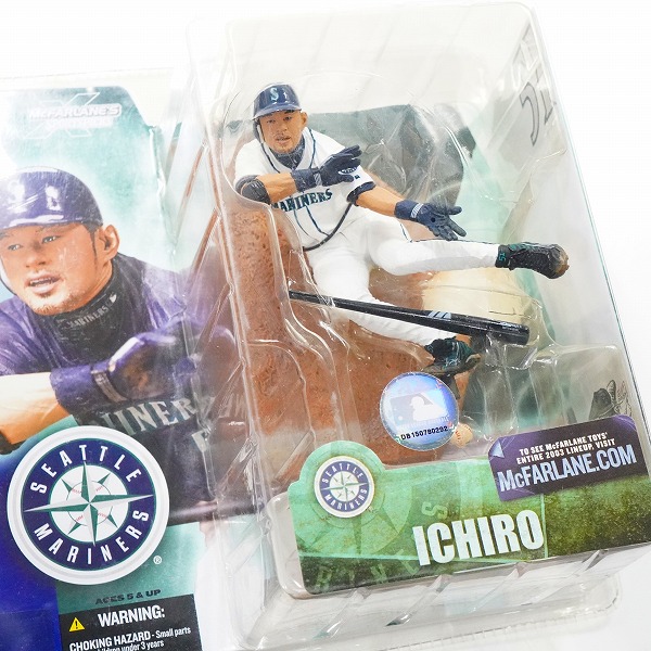 実際に弊社で買取させて頂いた【未開封】McFARLANE TOYS/マクファーレントイズ SPORTSPICKS イチロー マリナーズ フィギュア 3点セットの画像 6枚目