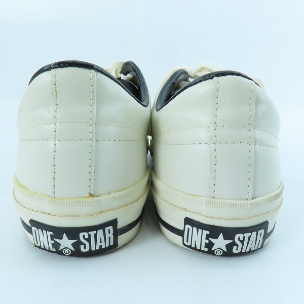 実際に弊社で買取させて頂いたCONVERSE/コンバース ONE STAR/ワンスター スニーカー 白黒 1C043/26の画像 1枚目