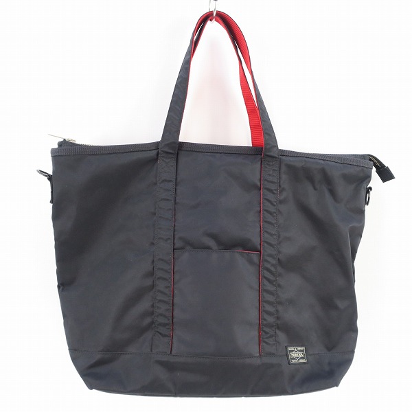 実際に弊社で買取させて頂いたPORTER/ポーター トートバッグ ブラック×レッド