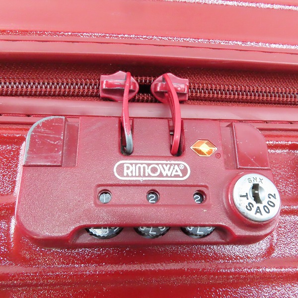 実際に弊社で買取させて頂いたRIMOWA/リモワ SALSA/サルサ スーツケース/キャリーケース 875.77/104Lの画像 7枚目