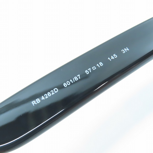 実際に弊社で買取させて頂いたRay-Ban/レイバン ウエリントン アイウエア/サングラス RB4262D 601/87の画像 6枚目