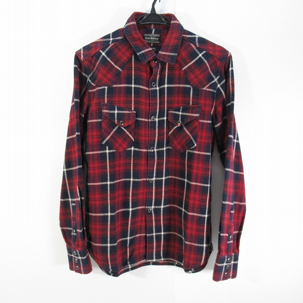 実際に弊社で買取させて頂いたRUDE GALLERY/ルードギャラリー チェック柄 ウエスタンシャツ/3