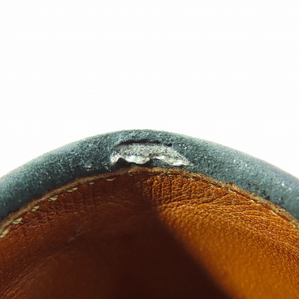 実際に弊社で買取させて頂いたALDEN/オールデン カーフレザー プレーントゥシューズ 53507/10の画像 7枚目