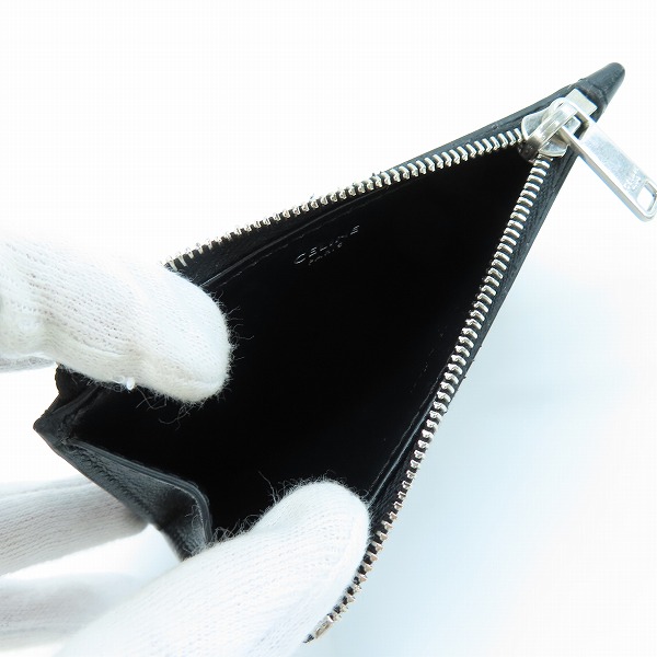 実際に弊社で買取させて頂いたCELINE/セリーヌ カーフスキン カードケース コインケース 10F99-3DMF-38SIの画像 3枚目
