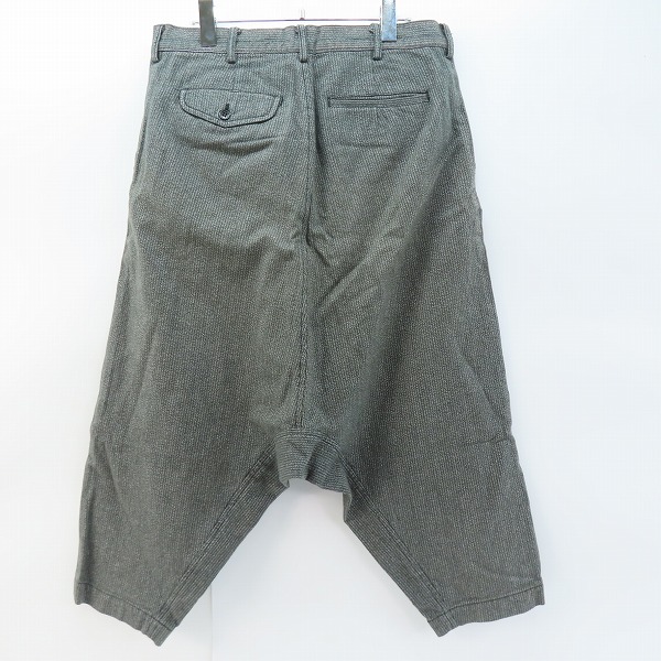 実際に弊社で買取させて頂いたBLACK COMME des GARCONS/ブラックコムデギャルソン サルエルパンツ 1Q-P025/AD2015 Mの画像 1枚目