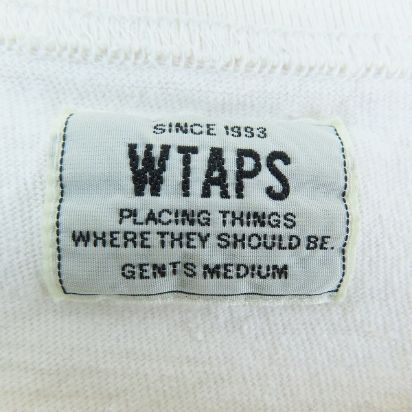 実際に弊社で買取させて頂いたWTAPS ダブルタップス 17SS DESIGN SS/COLLEGE.TEE.COTTON.LOOPWHEEL 171ATDT-CSM04/Mの画像 2枚目
