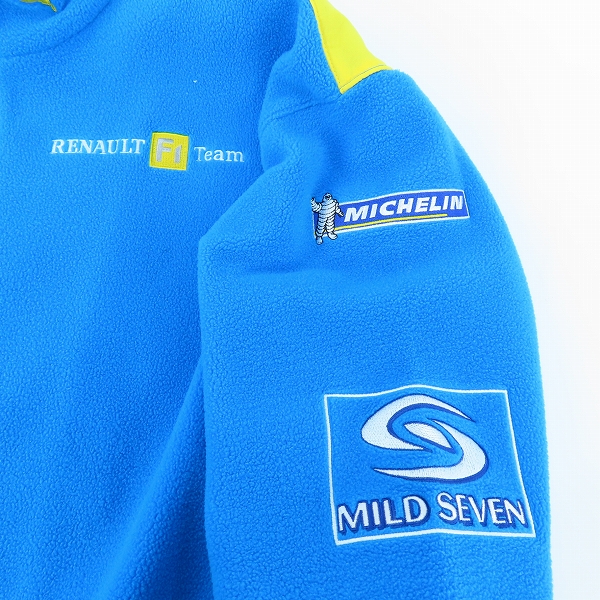 実際に弊社で買取させて頂いたPUMA/プーマ RENAULT/ルノー F1 Team 支給品 フリース ジャケット/Lの画像 8枚目