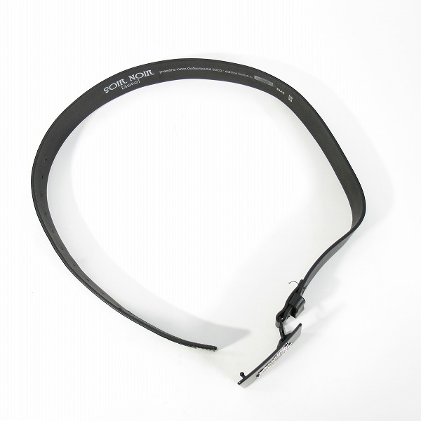 実際に弊社で買取させて頂いたDIESEL/ディーゼル SOIR NOIR  バックル ベルト 95/38の画像 8枚目