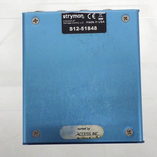 実際に弊社で買取させて頂いたStrymon/ストライモン blueSky ブルースカイ リバーブ マシーン エフェクター【動作確認済】の画像 7枚目