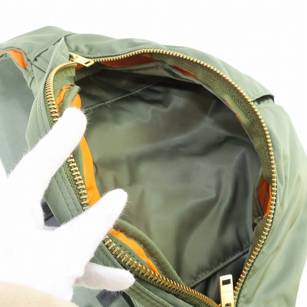 実際に弊社で買取させて頂いたPORTER/ポーター TANKER タンカー WAIST BAG ウエストバッグ カーキの画像 3枚目