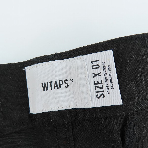 実際に弊社で買取させて頂いた【未使用】Wtaps/ダブルタップス Jungle Stock Trousers Nyco. Ripstop/トラウザーパンツ 222WVDT-PTM07 01の画像 3枚目
