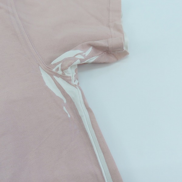 実際に弊社で買取させて頂いたChristian Dior×SHAWN STUSSY/クリスチャンディオール×ショーンステューシー ロゴ Tシャツ ピンク 033J625E0554/XLの画像 6枚目